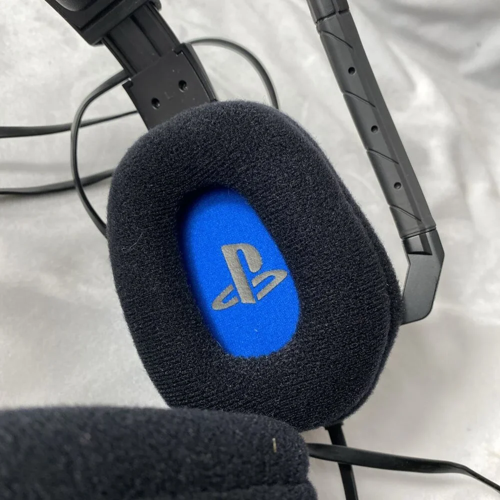 Afterglow PDP Wired Black PS4 PS5 Stereo Headset for PlayStation EUC TESTED